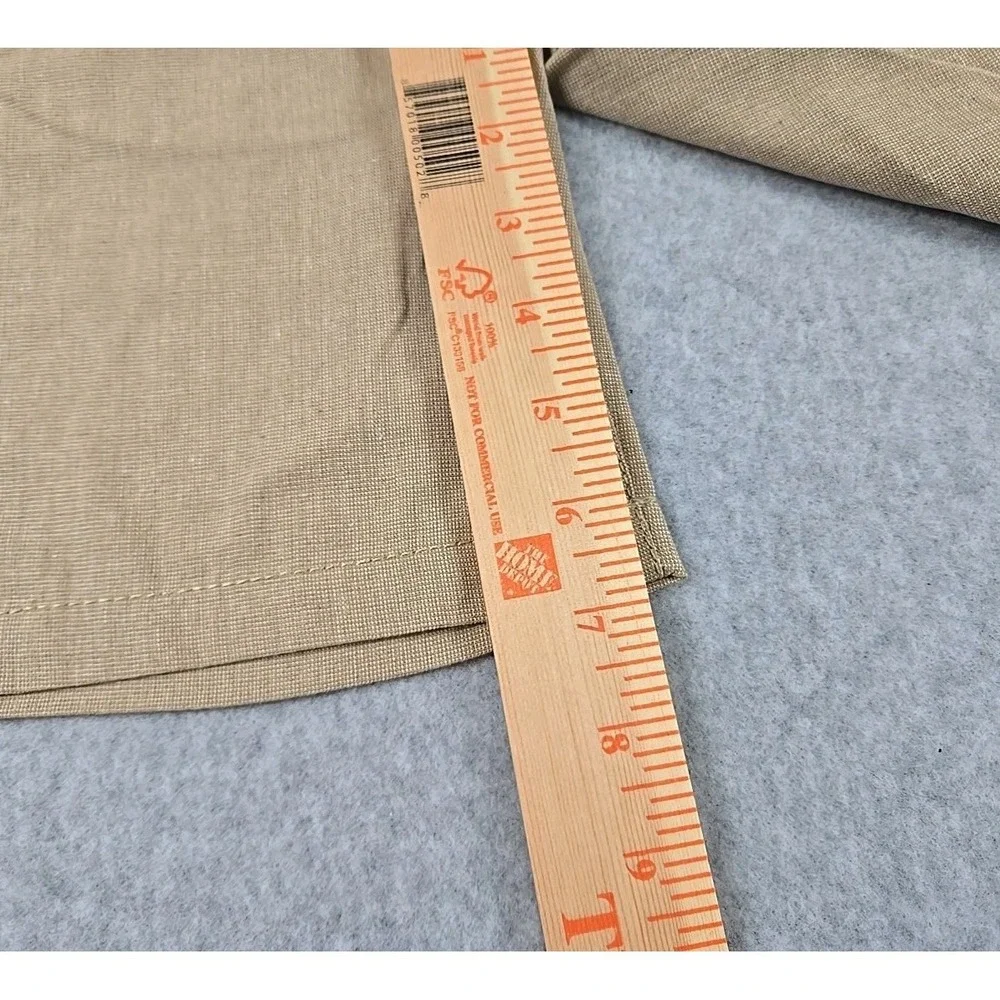 Distortion Short Boys Size 4 Chino Shorts with‎ Belt Bermuda Khaki NWT